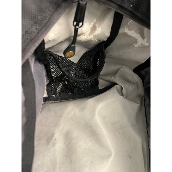 Timbuk2 Black Nylon Tote Handles /crossbody Pockets Outdoors Travel w/ Handle - Picture 7 of 8